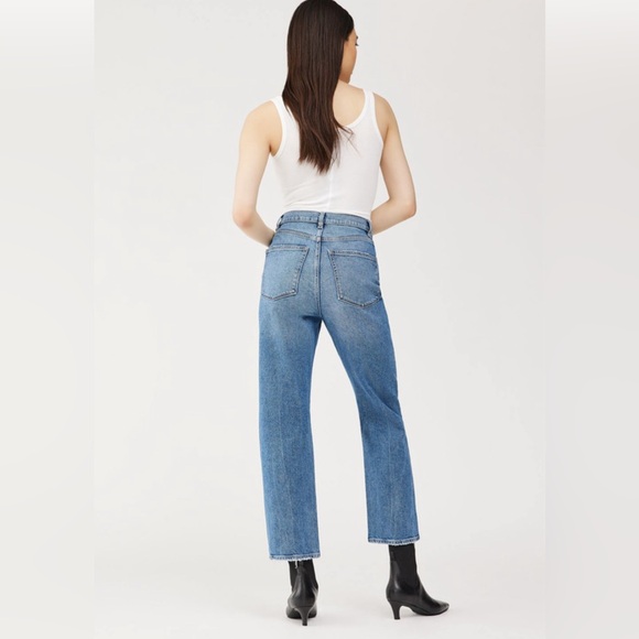 DL1961 Emilie Ultra High Waist Straight Leg Vintage Ankle Jeans Size 26 - NWoT! - Picture 2 of 8